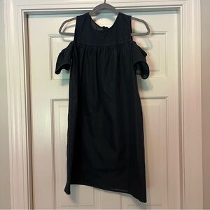 London Times Denim Cold Shoulder Women’s Dress